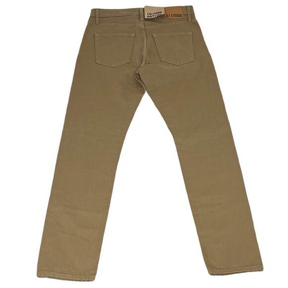 COF Studio Men’s‎ M7/29 Brown Jeans Tapered Organic - Picture 2 of 9